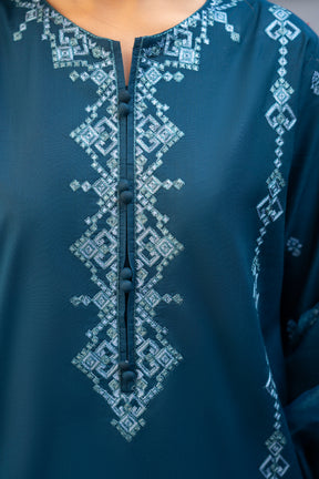 Iris-3PC Stitched Lawn Suit