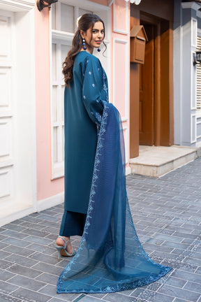 Iris-3PC Stitched Lawn Suit